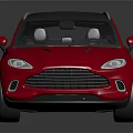 Red Sports Coupe with Black Roof Sleek Body and Reflective Surface