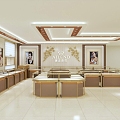 Jewelry Store Gold Store Gold and Silver Jewelry Store Gold Jewelry Store 3d model