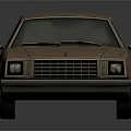 Rusty Vintage Car With Weathered Exterior Classic Design And Shiny Windows