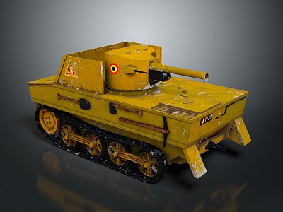 Light Tank Light Armored Tank Modern Tank World War II Tank World War I Tank Heavy Tank 3d model