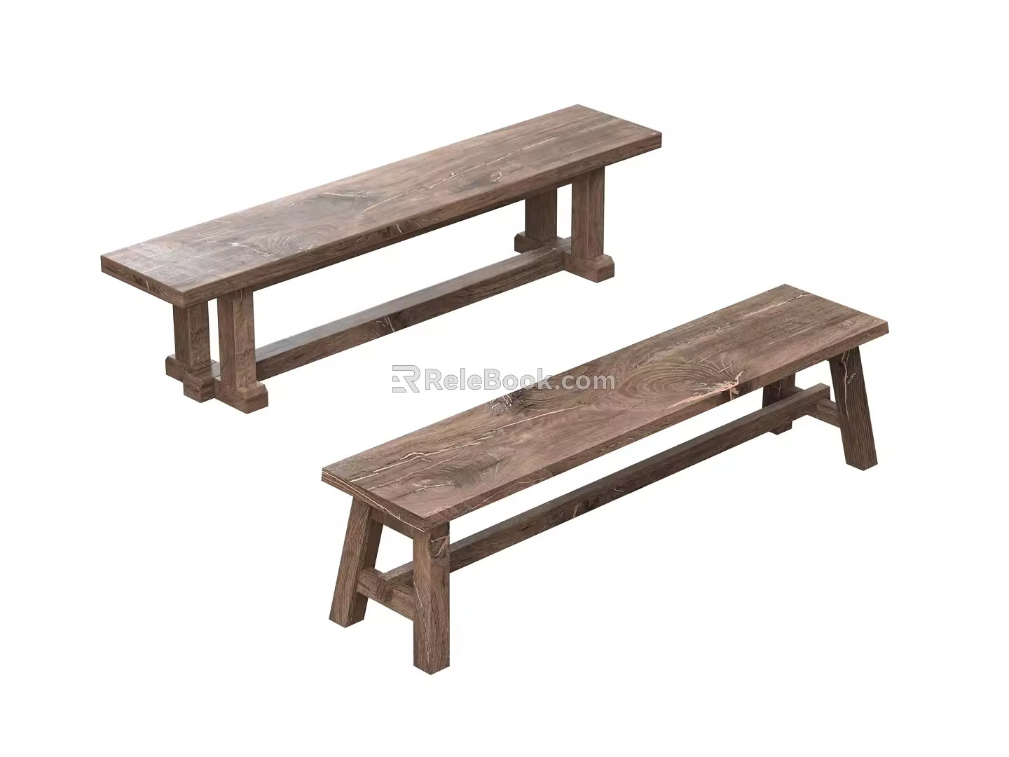 Retro Middle Ancient Other Stool Retro Dining Side Stool Middle Ancient 3d model