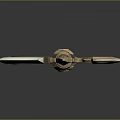 Cold weapons Sword Axe Hook Fork Spear Trident Melee Weapon Military 3d model