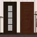 Single door combination 3d model