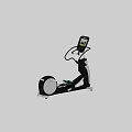Advanced Elliptical Trainer With Digital Display And Ergonomic Design Features