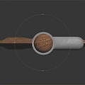 Handcrafted Wooden Paddle Essential Tool For Classic Watercraft Rowing And Navigation