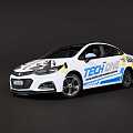 Chevrolet Cruze racing paint 3d model