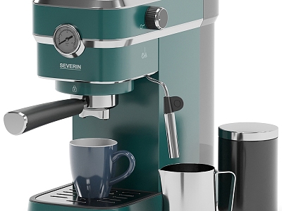 Coffee Equipment Household Coffee Machine Modern Coffee Machine 3d model