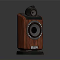 Wooden Home Speaker With Modern Design And Top Small Speaker Unit