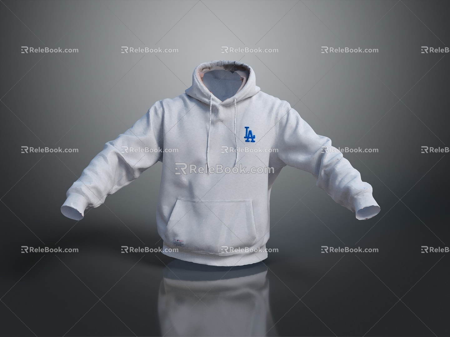 Modern Sweater Casual Wear Hoodie Spring and Autumn Clothing 3d model