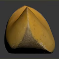 Traditional Yellow Wooden Clog As Practical Daily Living Footwear With Classic Style