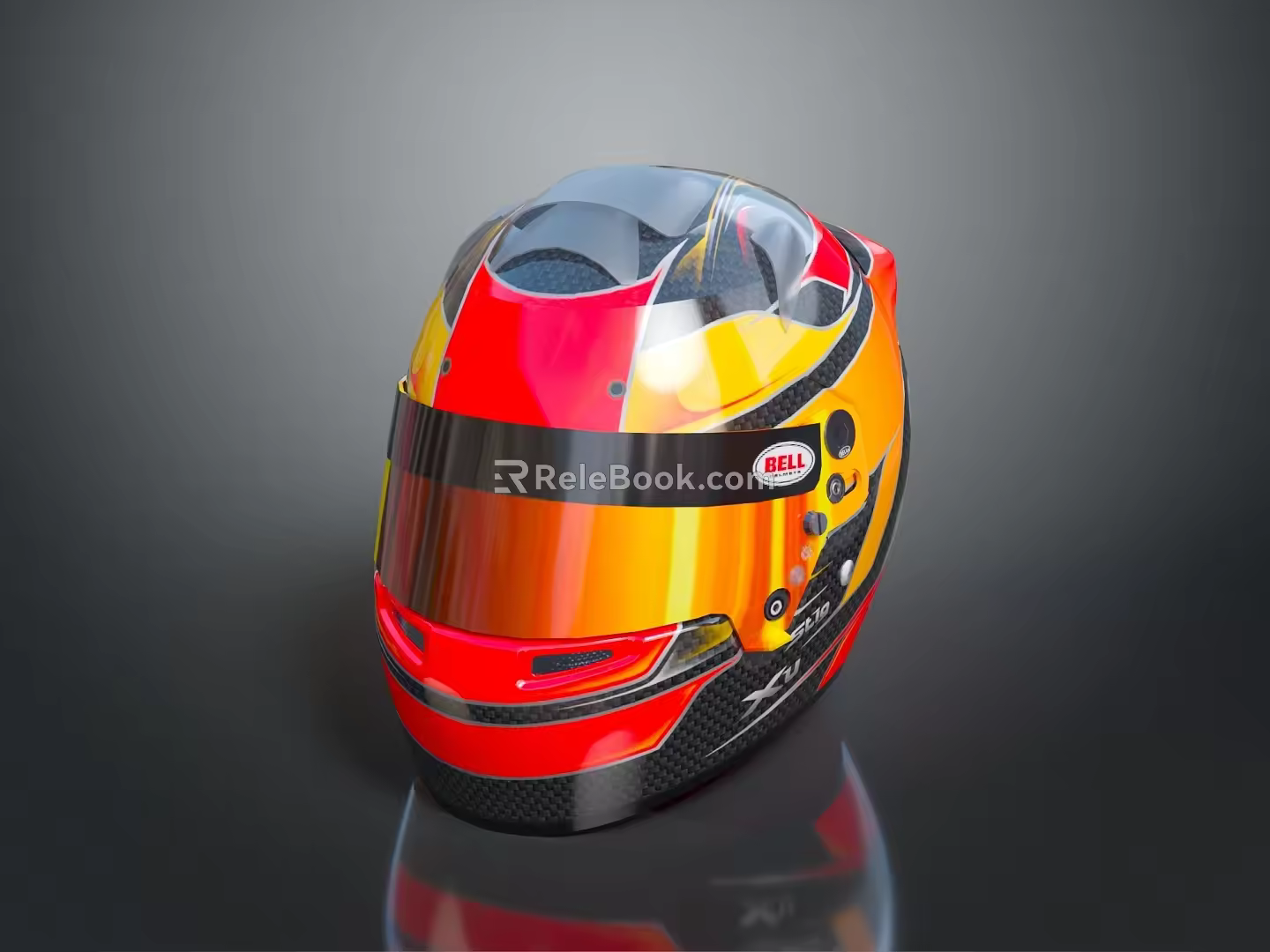 Sci-Fi Helmet Alien Helmet High Tech Helmet Game Helmet 3d model