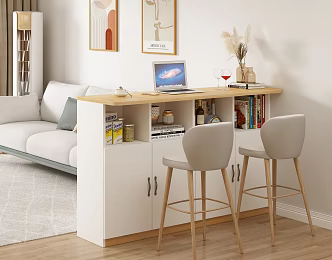 Modern Bar Chair 3d model