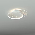 Modern Indoor Ceiling Lights With Square Round Shapes And Decorative Cutout Details