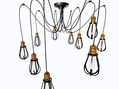 Industrial LOFT chandelier model