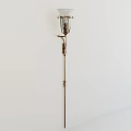 Unique shaped Wall Lamp With Metal Frame And Glass Shade For Indoor Decoration