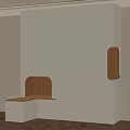 Modern Wardrobe Interior Design With White Panel Doors And Wooden Open Shelves