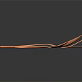 Modern Rose Gold Cutlery Set With Fork Knife Spoon And Shiny Elegant Finish