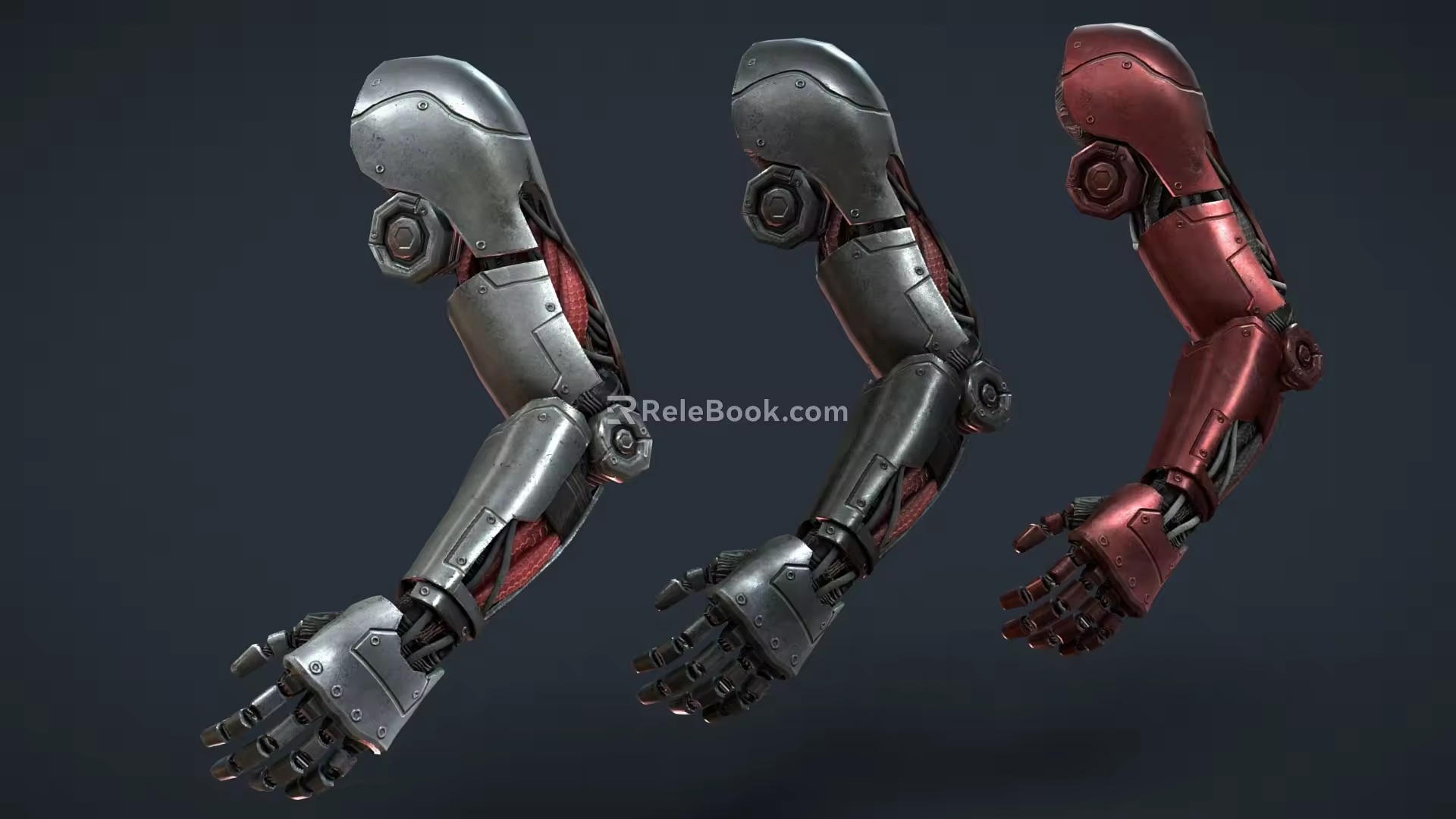 Robot arm robot hand AI robot 3d model