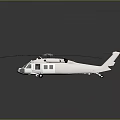 Modern helicopter Apache 3d model