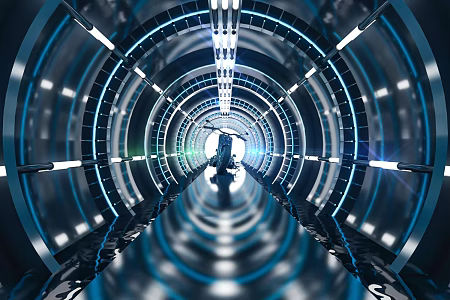 The Modern Tunnel 3d model