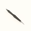 Black Metal Pen With Sleek Body And Two End Design For Writing Use