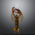 3D Artist Presents Realistic Red Lobster Model With Shiny Shell And Reflective Surface