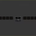Advanced Satellite Equipment With Extended Solar Panels And Sturdy Metallic Body