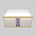 New Chinese Counter Display Cabinet Jewelry Cabinet 3d model