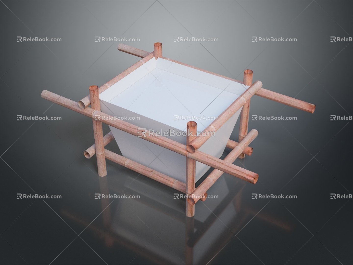 Iron frame large iron frame iron frame house factory industrial iron frame iron ladder rigid ladder work frame rigid scaffold 3d model