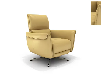 Modern Fashion Leather Electric Functional Chair Functional Sofa 3d model