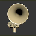 Golden Brass Trumpet As Daily Household Item With Reflective Surface And Sleek Design