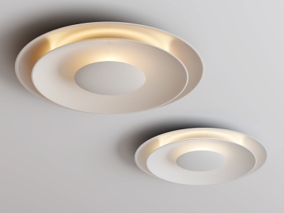 Minimalist Ceiling Lamp Round Ceiling Lamp Cream Wind Ceiling Lamp Bedroom Lamp Children's Room Ceiling Lamp 3d model