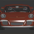 Pink Sports Car Featuring Rear Spoiler Black Alloy Wheels And Sleek Design