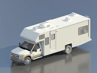 Modern RV 3d model Modern RV 3d model