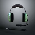 Modern Over Ear Headphones With Built In Microphone And Soft Comfortable Earpads