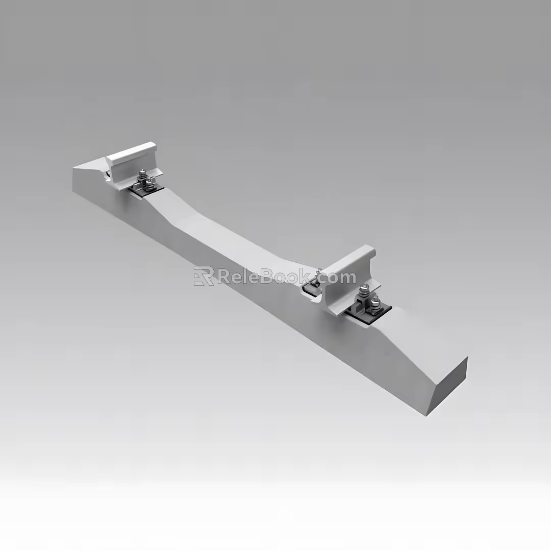 Track fastener 3d model