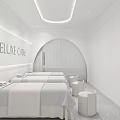 Elegant Luxury SPA Space With Massage Beds And Modern Design