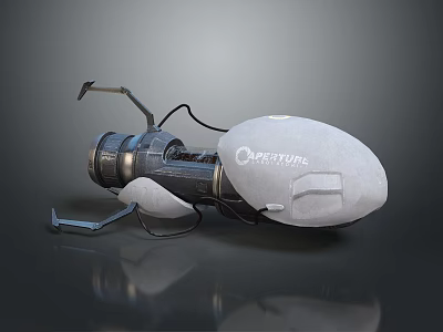 Mechanical Creature Character Featuring Biological Structure And Mechanical Legs With Black White Color 3d model