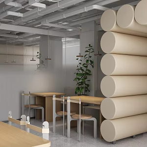 OFFICE AIO Cafe 3d model