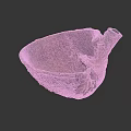 Ancient Rustic Tea Bowl With Patina And Mottled Texture On Dark Background
