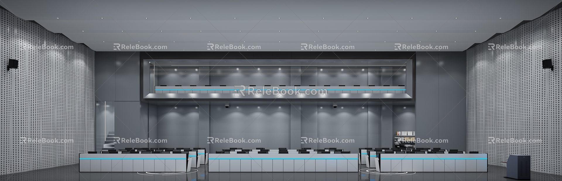 Command Center Conference Room 3d model