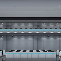 Command Center Conference Room 3d model
