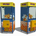 Modern Doll Machine Catch Doll Machine 3d model