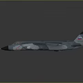 Blue Gray Russian Fighter Jet With Sleek Aerodynamic Design And Tail Insignia