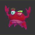 crab sea crab river crab hairy crab bread crab hermit crab big crab small crab marine animal fish 3d model