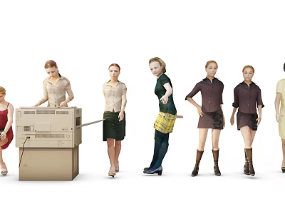 Multiplayer 3d model