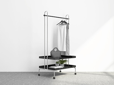 Hanger Floor-Standing Hanger Removable Hanger Coat Rack Storage Hanger Storage Rack Hanger model