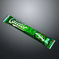 Cailler Chocolate Bar With Green Wrapper Featuring Brand Logo And Design Elements 3d model
