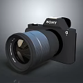 DSLR Camera Card Machine Digital Camera Digital Camera Photographic Equipment 3d model
