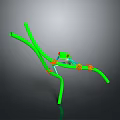 Frog Poison Frog Game Frog Reptile Cold Blooded Animal Reptile 3d model